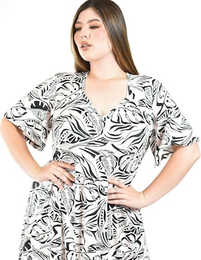 Vestido midi casual Roman Fashion para mujer