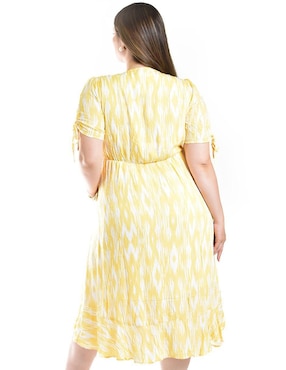 Vestido midi casual Roman Fashion para mujer