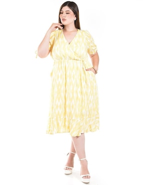 Vestido midi casual Roman Fashion para mujer