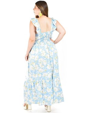 Vestido maxi casual Roman Fashion para mujer
