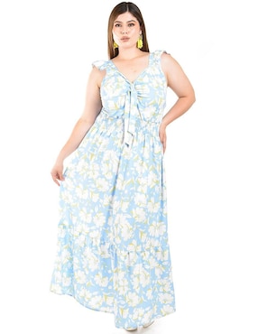 Vestido maxi casual Roman Fashion para mujer
