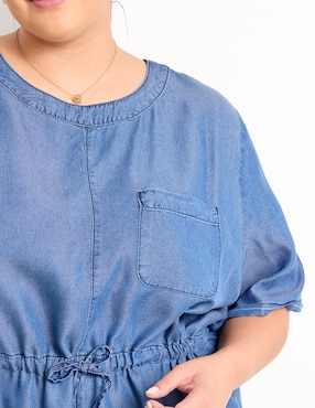 Vestido a la rodilla casual The Pattern para mujer