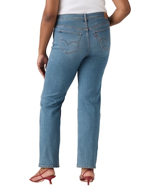 Jeans regular straight Levi's 314 PL shaping corte cintura para mujer