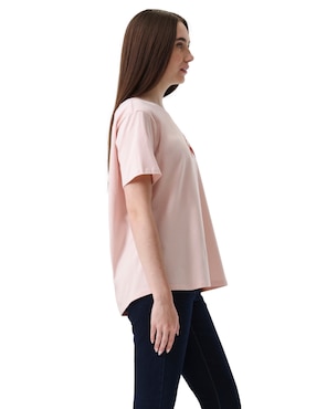 Playera manga corta Levi's cuello redondo para mujer