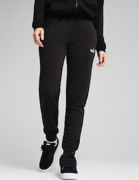 Pants regular Puma Essentials Foundation con elástico para mujer