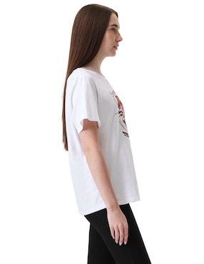 Playera manga corta Levi's cuello redondo para mujer