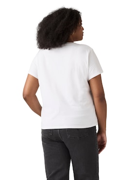 Playera manga corta Levi's cuello redondo para mujer