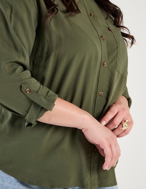 Blusa Levi's manga larga para mujer