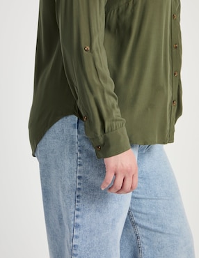 Blusa Levi's manga larga para mujer