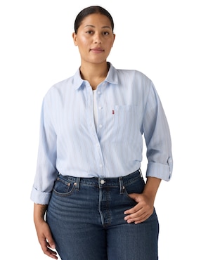 Blusa Levi's manga larga para mujer