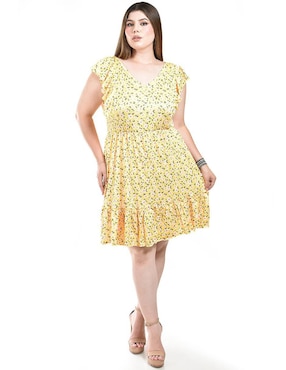 Vestido corto casual Roman Fashion para mujer