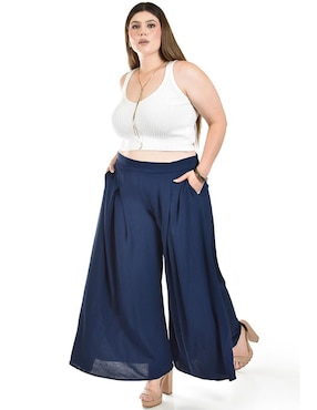 Pantalón coulotte Roman Fashion amplio para mujer