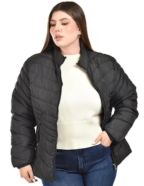 Chamarra acolchada Roman Fashion para mujer