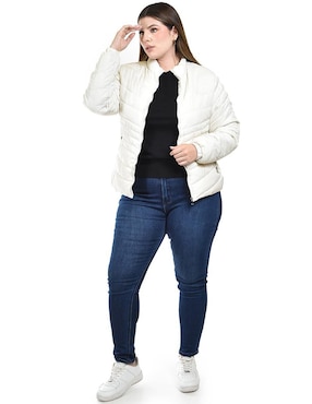 Chamarra acolchada Roman Fashion para mujer