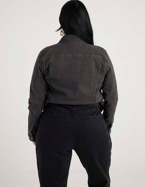 Chamarra denim Only Carmakoma para mujer