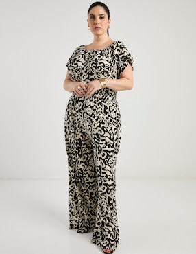 Blusa The Pattern manga corta para mujer