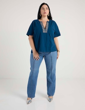 Jeans straight The Pattern para mujer