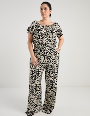 Pantalón acampanado The Pattern relajado para mujer
