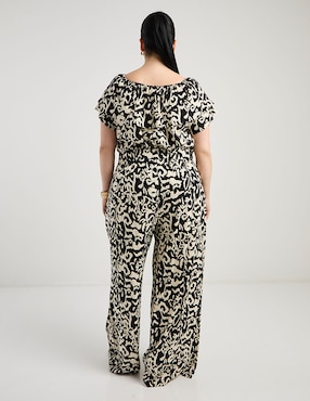 Pantalón acampanado The Pattern relajado para mujer