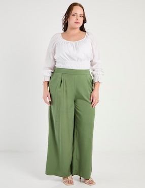 Pantalón coulotte The Pattern relajado para mujer