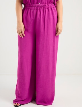 Pantalón acampanado The Pattern amplio para mujer