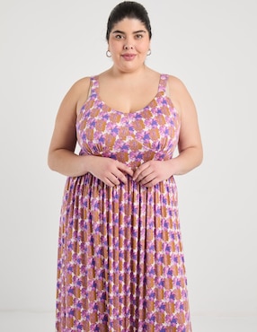Vestido largo casual The Pattern para mujer