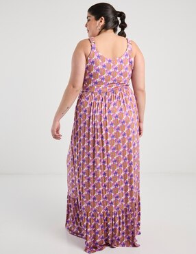 Vestido largo casual The Pattern para mujer