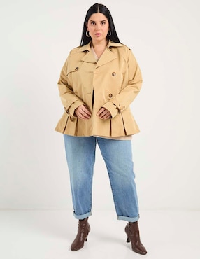 Gabardina The Pattern para mujer