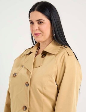 Gabardina The Pattern para mujer