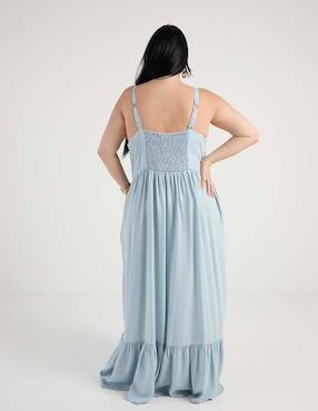 Vestido maxi casual The Pattern para mujer