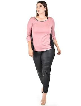Blusa Roman Fashion manga 3/4 para mujer
