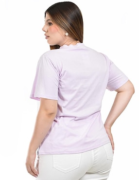 Blusa Roman Fashion manga corta para mujer