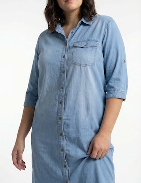 Vestido midi casual The Pattern para mujer