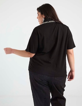 Camisa Karl Lagerfeld Paris manga corta para mujer