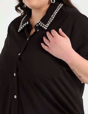 Camisa Karl Lagerfeld Paris manga corta para mujer