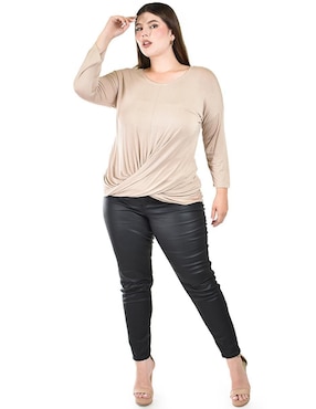 Blusa Roman Fashion manga larga para mujer