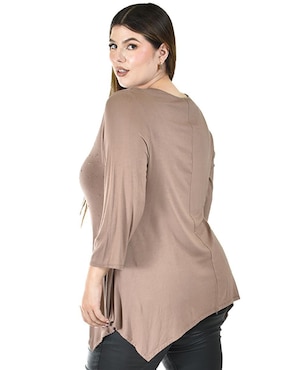 Blusa Roman Fashion manga 3/4 para mujer