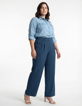 Pantalón de vestir Map straight para mujer
