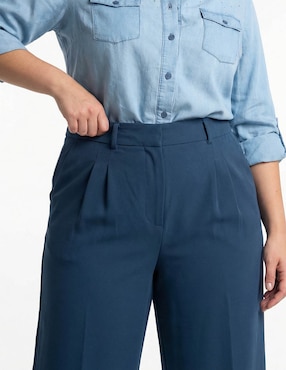 Pantalón de vestir Map straight para mujer