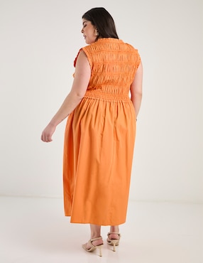 Vestido crop casual Map para mujer