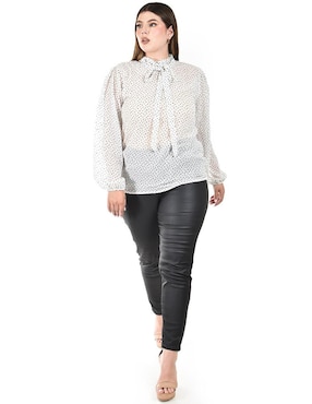 Blusa Roman Fashion manga larga para mujer