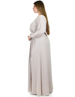 Vestido maxi de fiesta Roman Fashion escote V