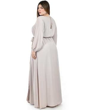 Vestido maxi de fiesta Roman Fashion escote V