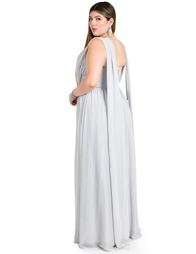 Vestido maxi de fiesta Roman Fashion escote corazón