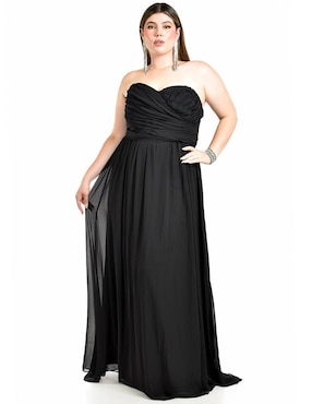 Vestido maxi de fiesta Roman Fashion escote corazón