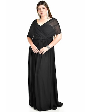Vestido maxi de fiesta Roman Fashion escote corazón