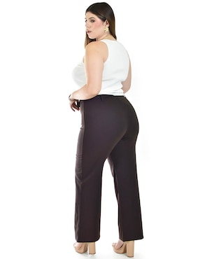 Pantalón de vestir Roman Fashion regular para mujer