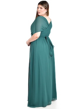 Vestido maxi de fiesta Roman Fashion escote corazón