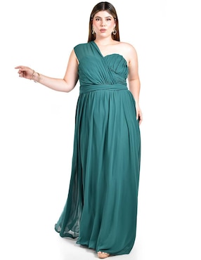 Vestido maxi de fiesta Roman Fashion escote corazón