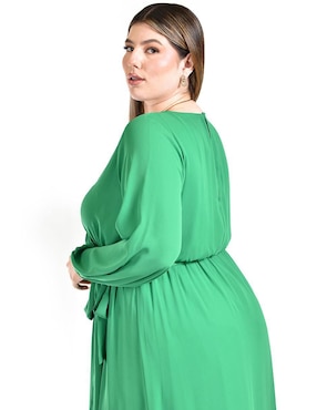 Vestido maxi de fiesta Roman Fashion escote V